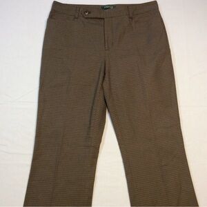 Lauren Ralph Lauren Brown Adelle Trousers